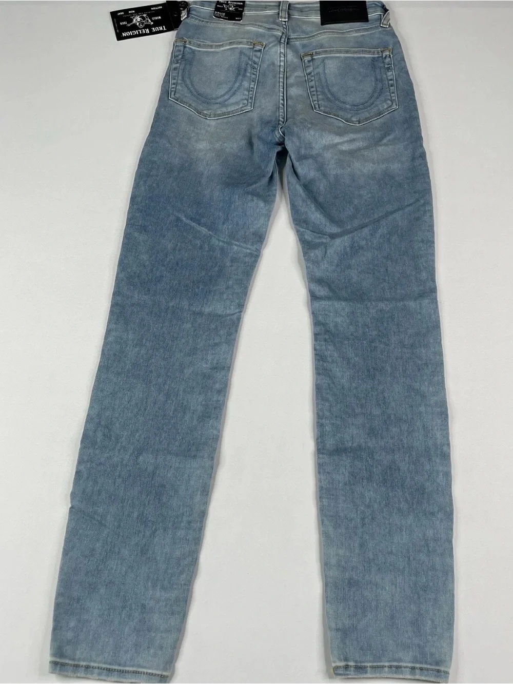 True Religion Women's Halle Jeans Size 26W High Rise Super Skinny Button 204296